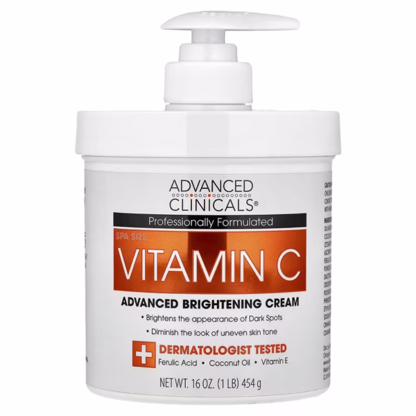 ADVANCED CLINICALS VITAMIN C BRIGHTENING CREAM