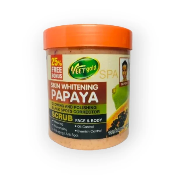Veet Gold Papaya Whitening Scrub VEET GOLD PAPAYA WHITENING SCRUB