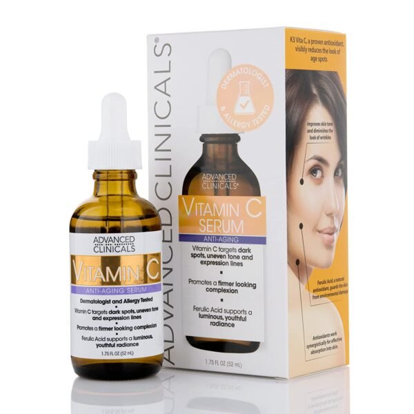 Advanced Clinicals Vitamin C Serum 52ML