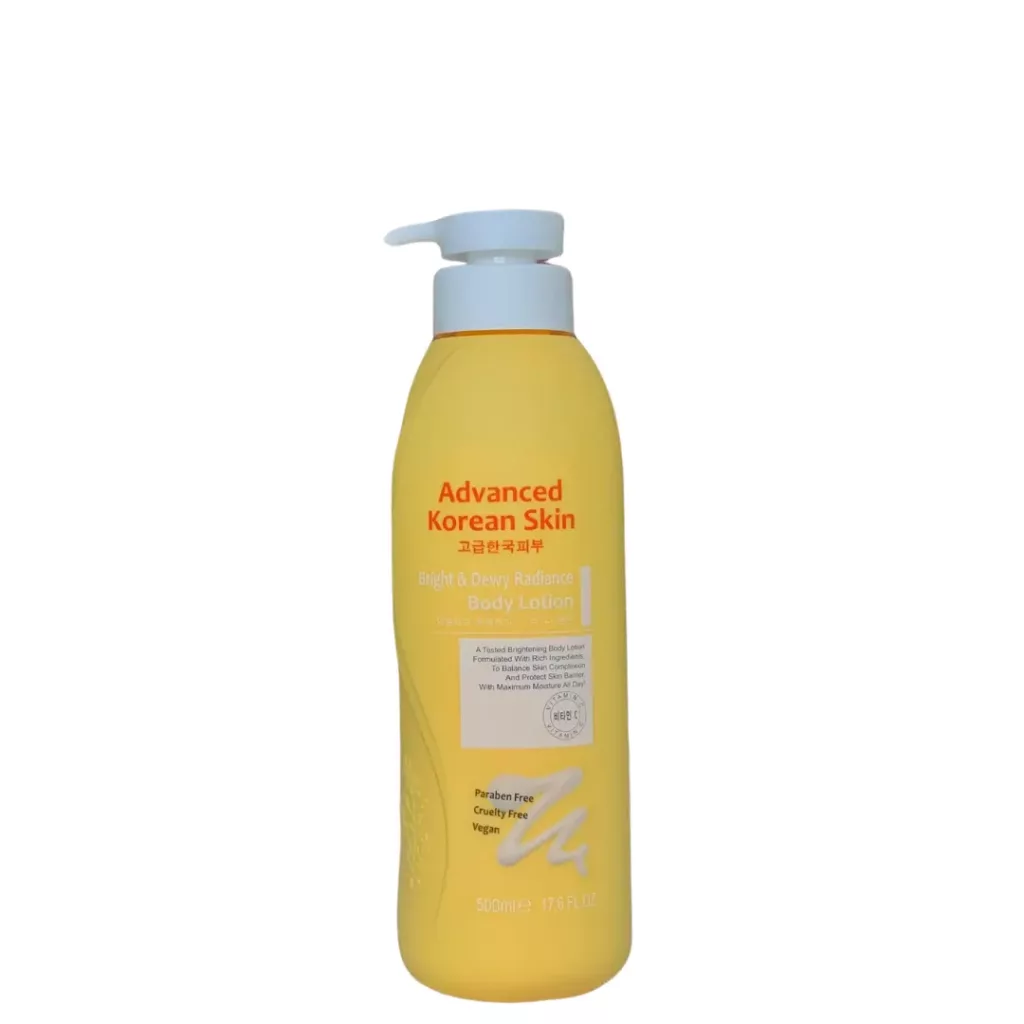 Advanced Korean Skin Bright & Dewy Radiance Body Lotion 500ml Advanced Korean Skin Bright & Dewy Radiance Body Lotion 500ml