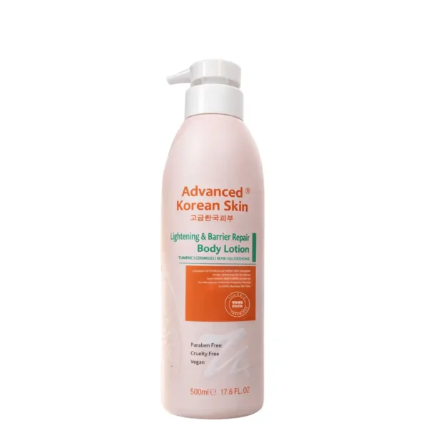 Advanced Korean Skin Lightening & Barrier Repair Body Lotion 500ml