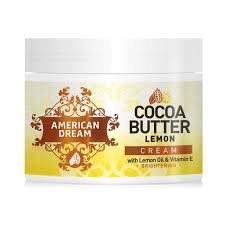 American Dream Cocoa Butter Lemon Body Cream 453G American Dream Cocoa Butter Lemon Body Cream 453G