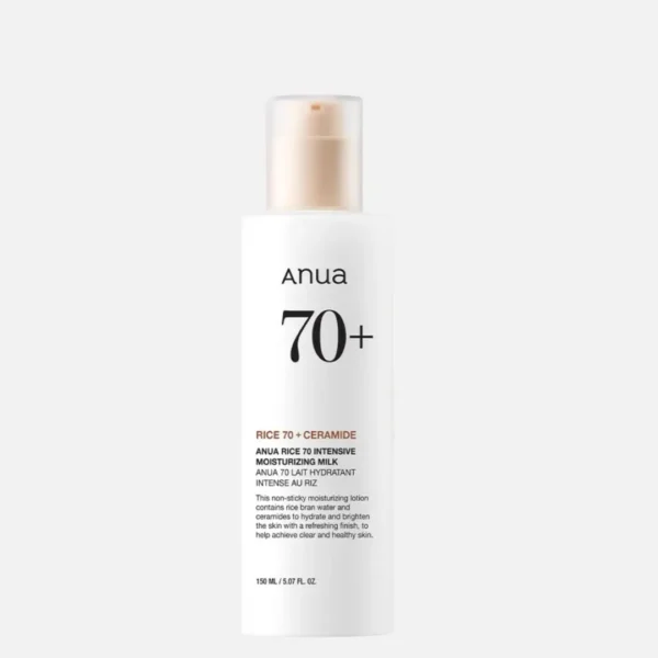Anua 70+ Rice Ceramide Moisturizing Milk 150ML