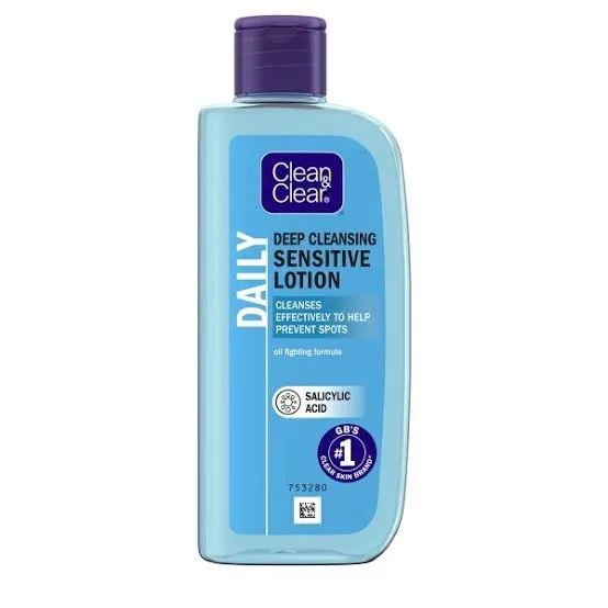 Clean & Clear Daily Deep Cleansing Sensitive Lotion 200ml Clean & Clear Daily Deep Cleansing Sensitive Lotion 200ml