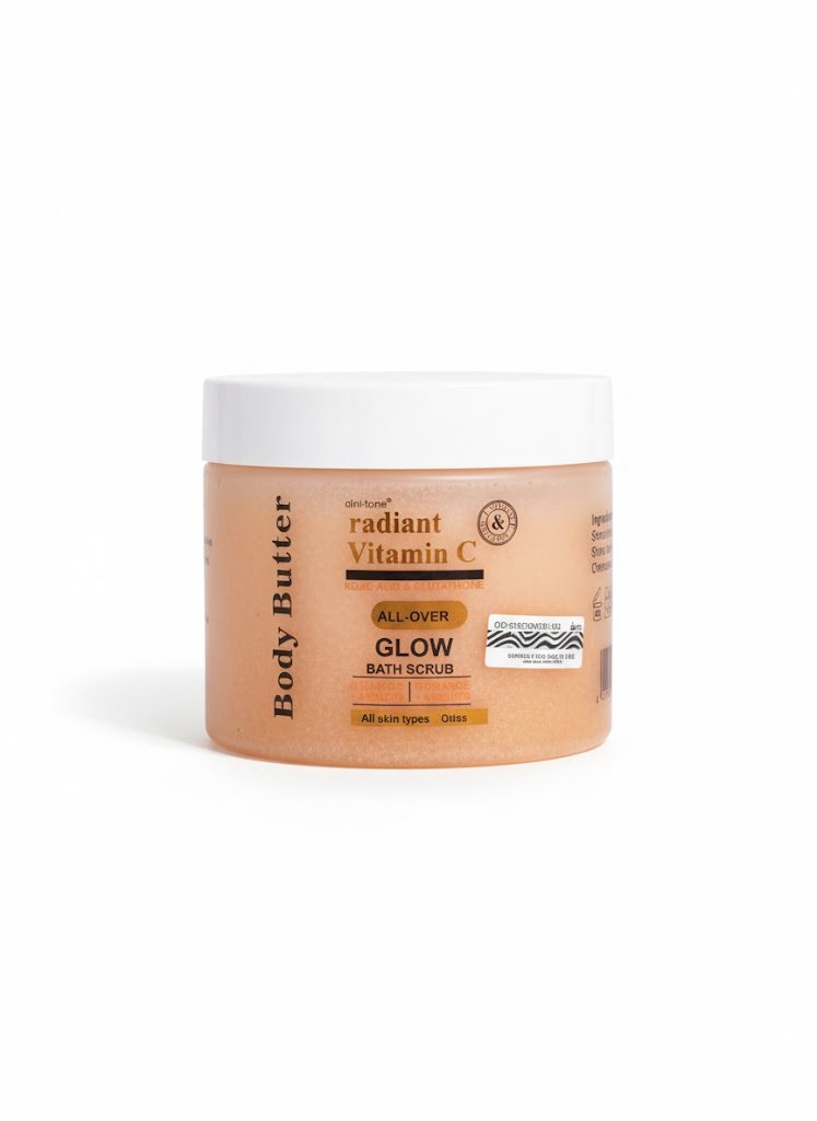 Clini-tone Bodyvitamin C Kojic Acid & Glutathione Bath Scrub 300G Clini-tone Bodyvitamin C Kojic Acid & Glutathione Bath Scrub 300G