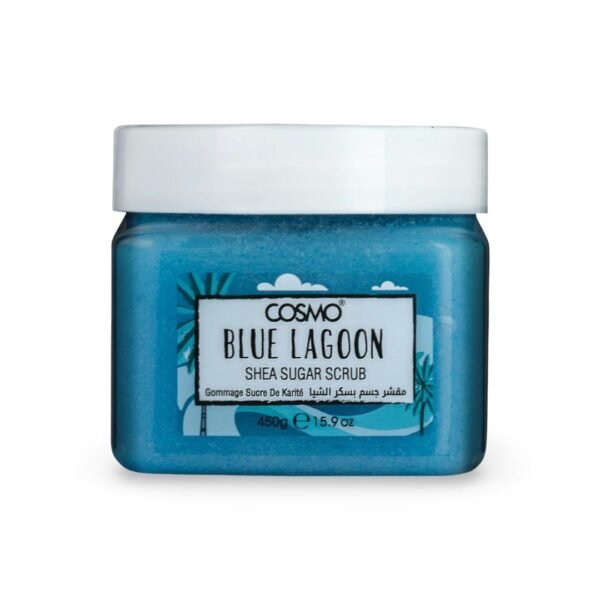 Cosmo Blue Lagoon Shea Sugar Scrub 450G