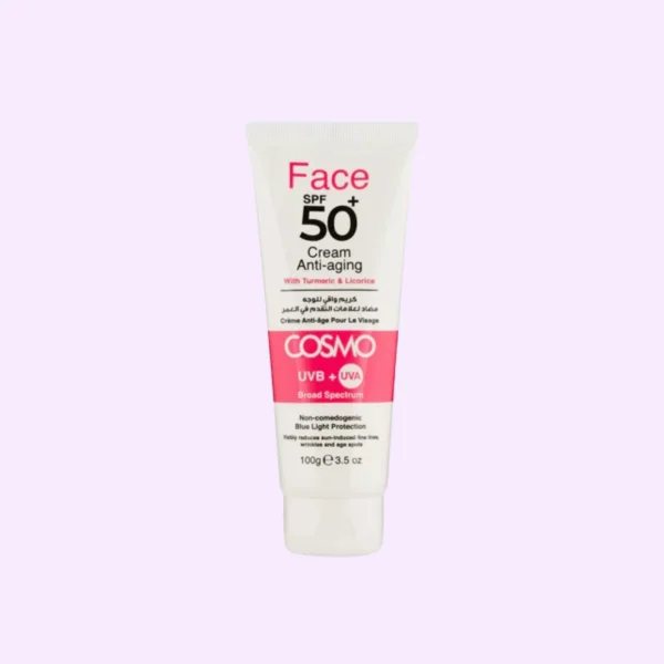 Cosmo SPF 50+ Face Anti-aging Cream 100G Cosmo SPF 50+ Face Anti-aging Cream 100G
