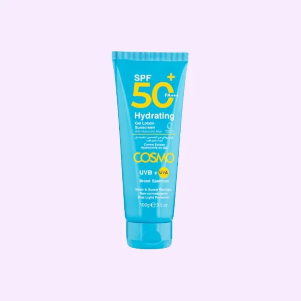 Cosmo SPF 50+ Hydrating Gel Lotion Sunscreen 100G