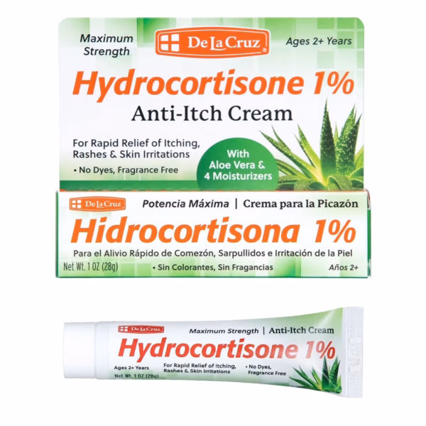 De La Cruz 1% Hydrocortisone Cream 28G