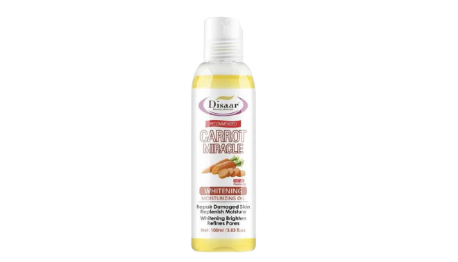 Disaar Beauty Skincare Carrot Miracle Whitening Moisturising Oil 100ML Disaar Beauty Skincare Carrot Miracle Whitening Moisturising Oil 100ML