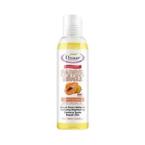 Disaar Beauty Skincare Papaya Miracle Whitening Moisturising Oil 100ML Disaar Beauty Skincare Papaya Miracle Whitening Moisturising Oil 100ML
