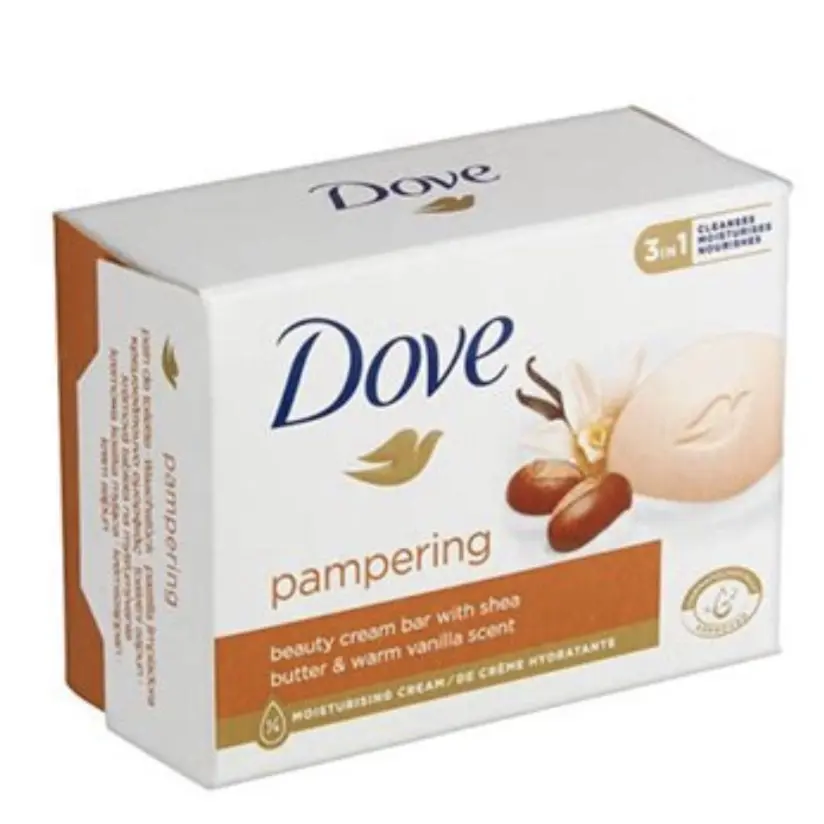 Dove Pampering Beauty Cream With Shea Butter & Warm Vanilla Scent 90G × 4 Dove Pampering Beauty Cream With Shea Butter & Warm Vanilla Scent 90G × 4