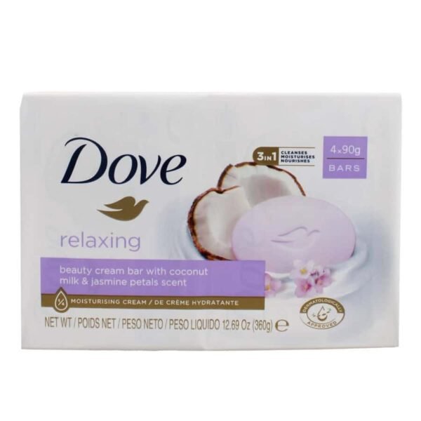 Dove Relaxing Bar 4 In 1 90G