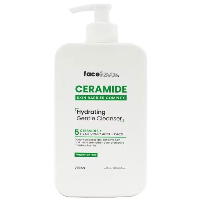Face Facts Ceramide Hydrating Gentle Cleanser 400ML Face Facts Ceramide Hydrating Gentle Cleanser 400ML