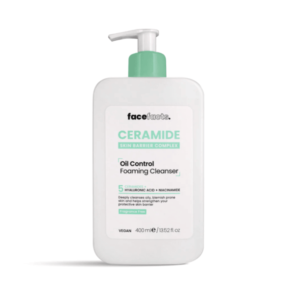 Face Facts Ceramide Oil Control Foaming Cleanser 400ML