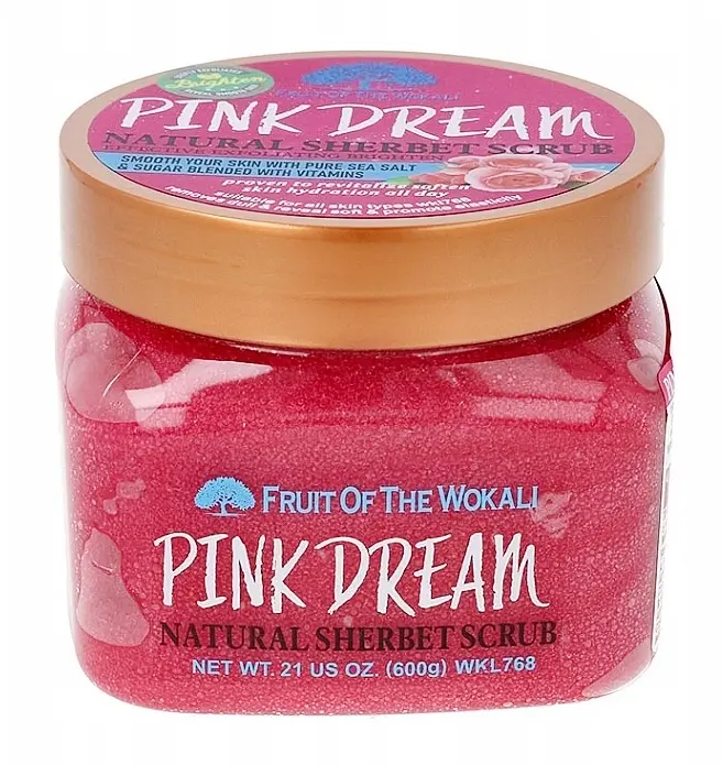 Fruit Of The Wokali Pink Dream Natural Sherbet Scrub 600G Fruit Of The Wokali Pink Dream Natural Sherbet Scrub 600G
