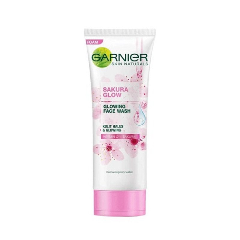 Garnier Sakura Glow Ceramide Face Wash 100ML Garnier Sakura Glow Ceramide Face Wash 100ML