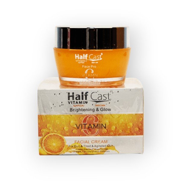 Half Cast Vitamin Brightening & Glow Vitamin C Facial Cream Half Cast Vitamin Brightening & Glow Vitamin C Facial Cream