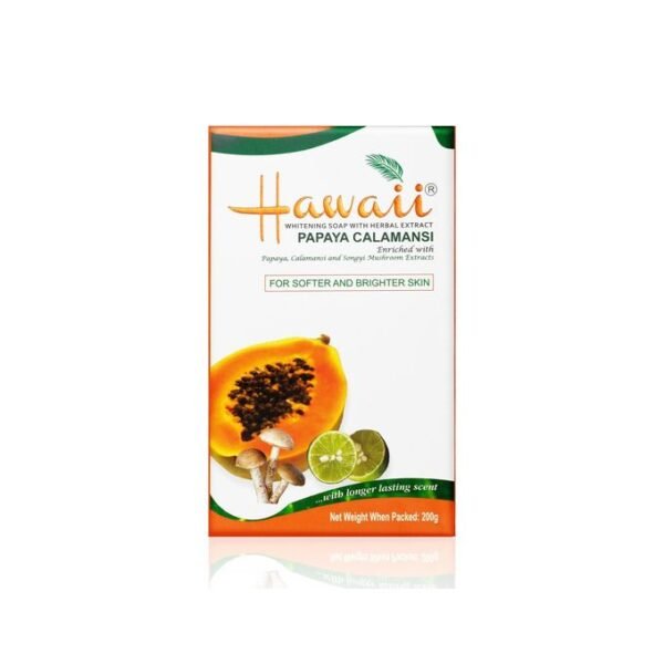 Hawaii Papaya Calamansi Whitening Soap 175g