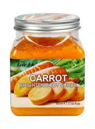 Love Jojo Carrot Brighten Body Scrub 500ML Love Jojo Carrot Brighten Body Scrub 500ML