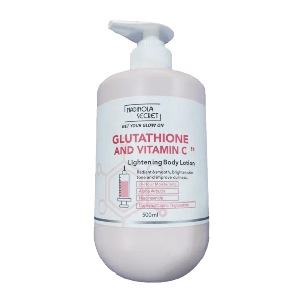 Nadinola Secret Glutathione And Vitamin C Lightening Body Lotion 500ML