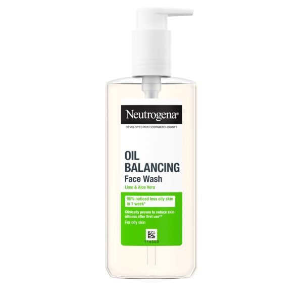 Neutrogena Oil Balancing Face Wash Lime & Aloe Vera 200ML