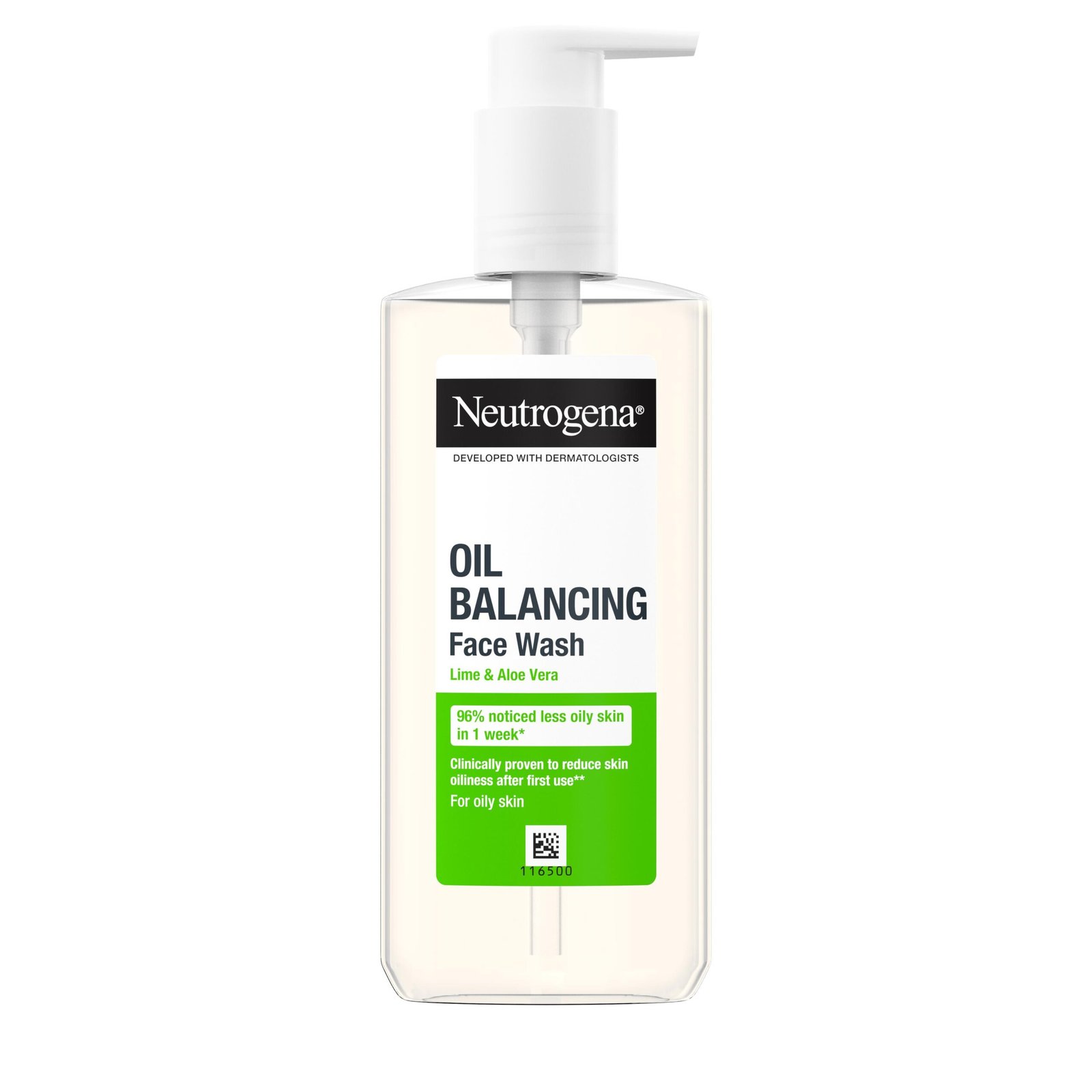 Neutrogena Oil Balancing Face Wash Lime & Aloe Vera 200ML Neutrogena Oil Balancing Face Wash Lime & Aloe Vera 200ML