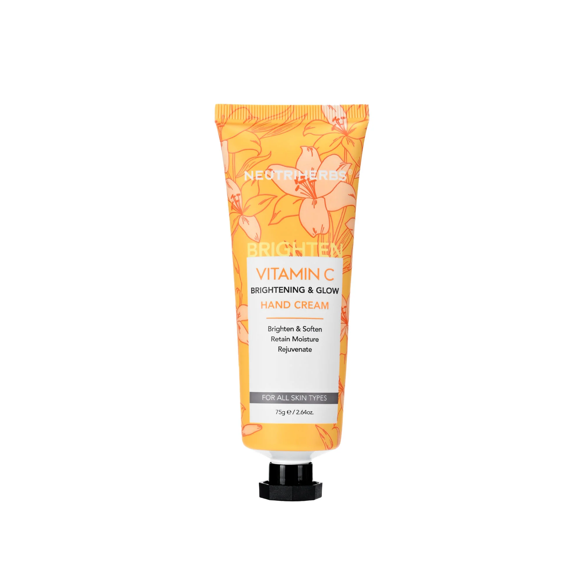 Nutriherbs Vitamin C Brightening & Glow Hand Cream 75G Nutriherbs Vitamin C Brightening & Glow Hand Cream 75G