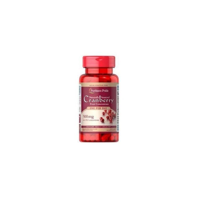 Puritian's Pride Naturally Sourced Craneberry 500MG Puritian's Pride Naturally Sourced Craneberry 500MG