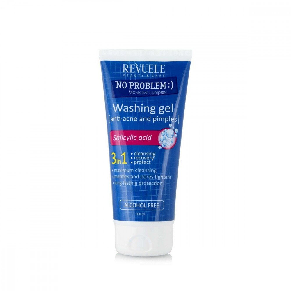 Revuele Facial Wash Gel Salicylic Acid 3IN1 200ML Revuele Facial Wash Gel Salicylic Acid 3IN1 200ML
