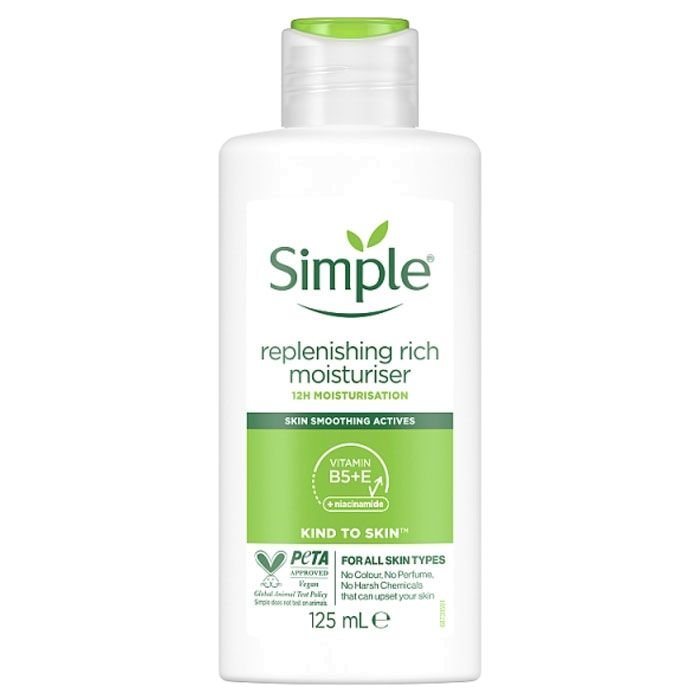 Simple Replenishing Rich Moisturizer 125ML Simple Replenishing Rich Moisturizer 125ML