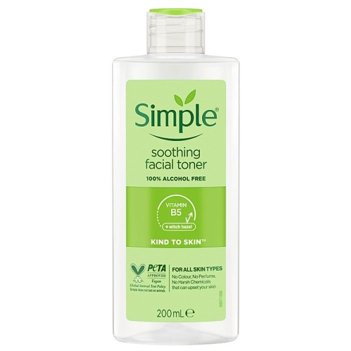 Simple Soothing Facial Toner 200ml Simple Soothing Facial Toner 200ml
