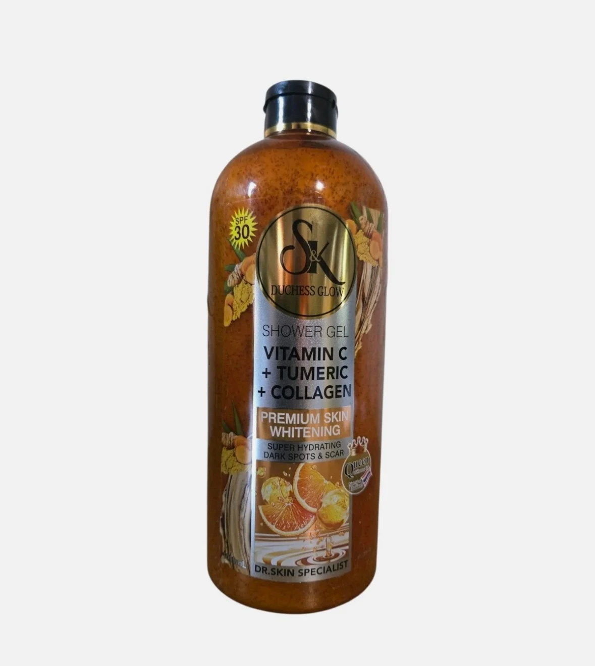S&k Duchess Glow Shower Gel Vitamin C + Tumeric + Collagen 1000ML S&k Duchess Glow Shower Gel Vitamin C + Tumeric + Collagen 1000ML