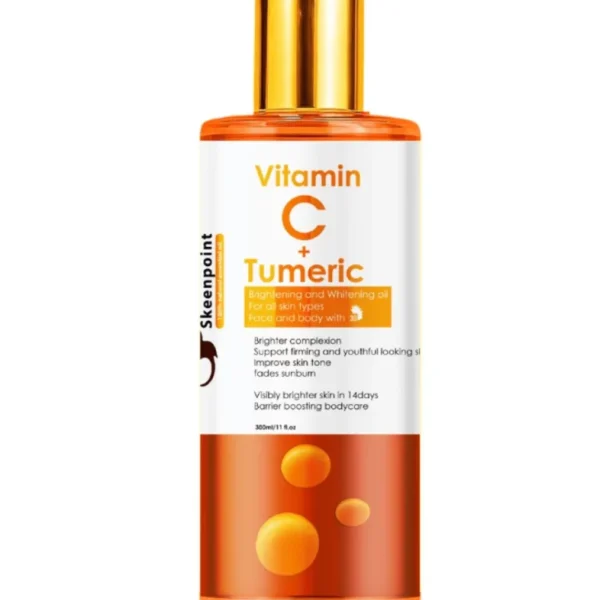 Skeenpoint Vitamin C + Turmeric Brightening And Lightening Oil 300ML