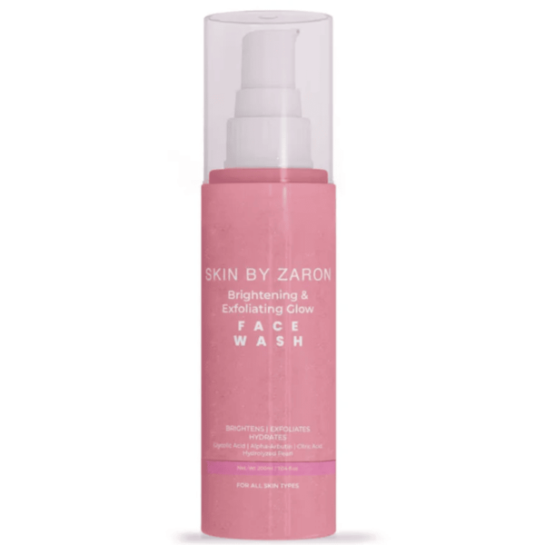 Skin By Zaron Brightening & Exfoliating Glow Face Wash 200ml