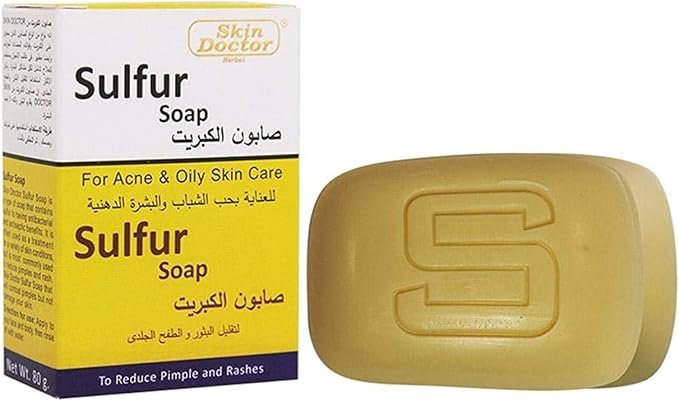Skin Doctor Sulfur Soap 80g Skin Doctor Sulfur Soap 80g