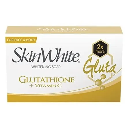 Skin White Glutathione + Vitamin C Whitening Soap 135G Skin White Glutathione + Vitamin C Whitening Soap 135G