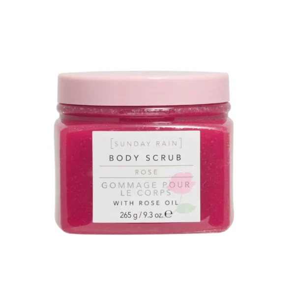 Sunday Rain Body Scrub Rose With Rose Oil 265G