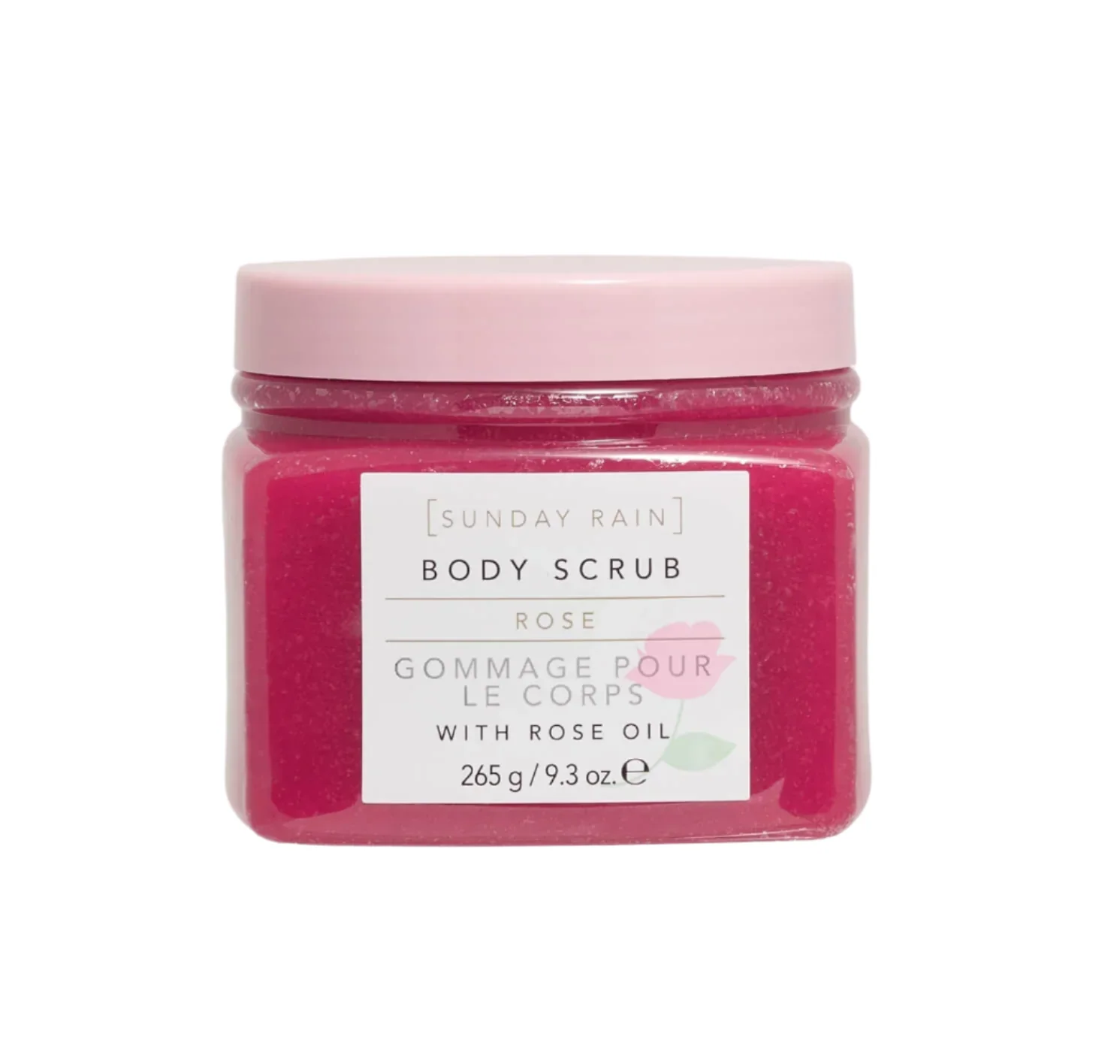 Sunday Rain Body Scrub Rose With Rose Oil 265G Sunday Rain Body Scrub Rose With Rose Oil 265G