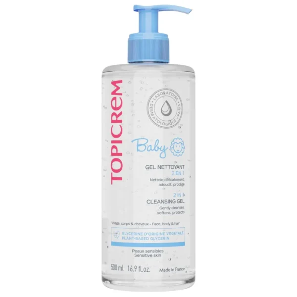 Topicrem Baby Cleansing Gel 2 In 1 500ML