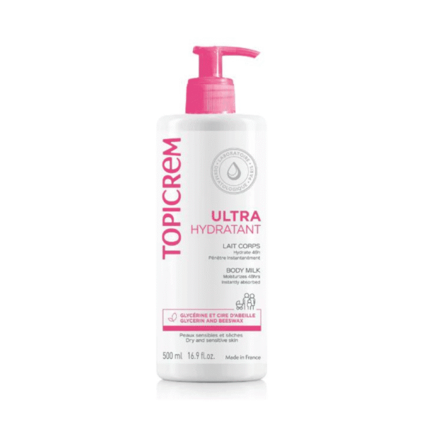 Topicrem Ultra Hydratant Body Milk 500ML