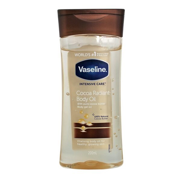 Vaseline Intensive Care Cocoa Radiant Body Oil (brown Cap) 200ML Vaseline Intensive Care Cocoa Radiant Body Oil (brown Cap) 200ML