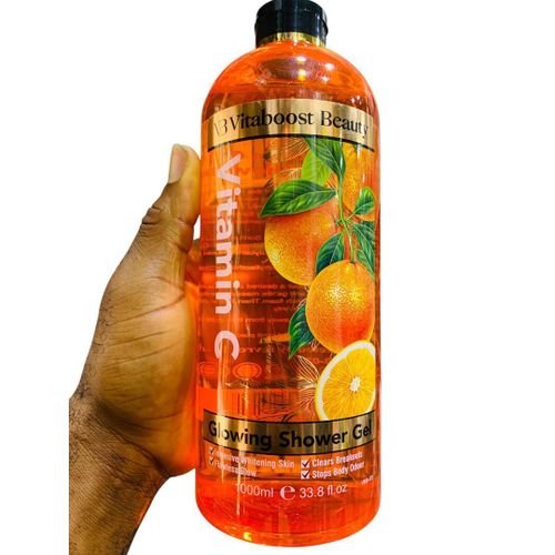 Vb Vitaboost Beauty Vitamin C Glowing Shower Gel 1000ML Vb Vitaboost Beauty Vitamin C Glowing Shower Gel 1000ML