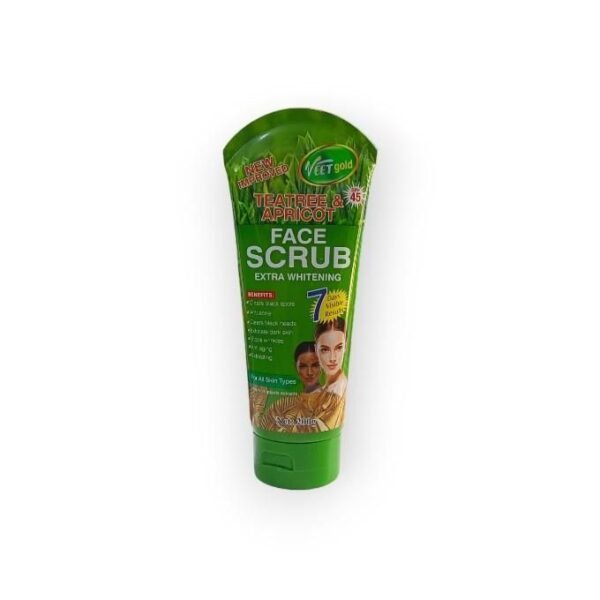 Veet Gold Tea Tree & Apricot Face Scrub 200G