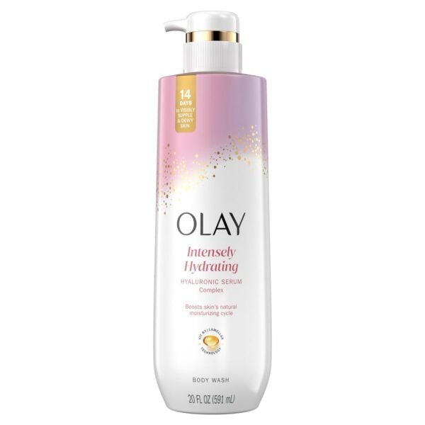 Olay Intensely Hydrating Hyaluronic Serum Complex Body Wash 591ml
